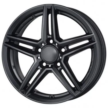 Jante ALIAJ 5X112 RIAL M10 RACING-SCHWARZ MATTLACKIERT ET38 5/112 66.5 R16 - Poza 1