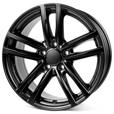 Jante ALIAJ 5X120 RIAL X10 BLACK ET43 5/120 72.60 R17 - Poza 1