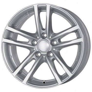 Jante ALIAJ 5X120 RIAL X10 POLAR-SILBER LACKIERT ET40 5/120 72.6 R17 - Poza 1