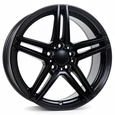 Jante ALIAJ 5X112 RIAL M10X RACINGSCHWARZ ET38 5/112 66.50 R19 - Poza 1