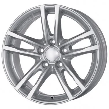 Jante ALIAJ 5X112 RIAL X10 POLAR-SILBER LACKIERT ET52 5/112 66.5 R16 - Poza 1