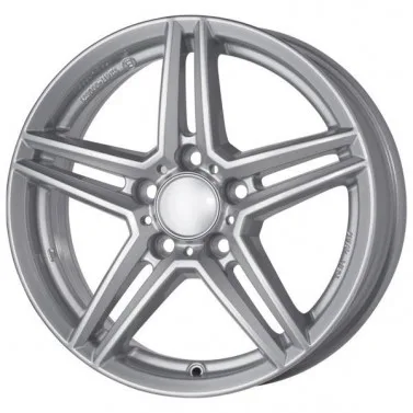 Jante ALIAJ 5X112 RIAL M10-1 POLAR-SILBER LACKIERT ET45 5/112 66.5 R17 - Poza 1