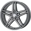 Jante ALIAJ 5X112 RIAL M10 METAL-GREY LACKIERT ET43 5/112 66.5 miniatura