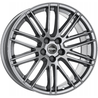 Jante ALIAJ 5X120 RIAL KIBOX METALGREY ET42 5/120 72.60 R21 - Poza 1