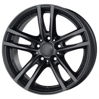 Jante ALIAJ 5X112 RIAL X10 RACING-SCHWARZ MATTLACKIERT ET22 5/112 66.5 R18 - Poza 1