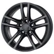 Jante ALIAJ 5X112 RIAL X10 RACING-SCHWARZ MATTLACKIERT ET22 5/112 66.5 miniatura