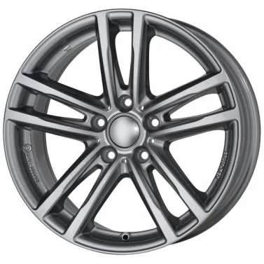 Jante ALIAJ 5X112 RIAL X10 METAL-GREY LACKIERT ET22 5/112 66.5 R18 - Poza 1