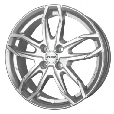 Jante ALIAJ 4X108 RIAL LUCCA POLARSILVERLBER ET20 4/108 65.10 R16 - Poza 1