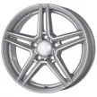 Jante ALIAJ 5X112 RIAL M10 POLAR-SILBER LACKIERT ET33 5/112 66.5 miniatura