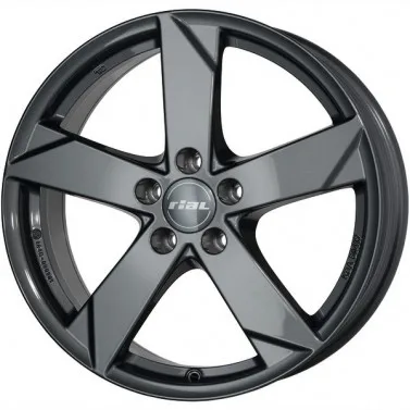 Jante ALIAJ 5X100 RIAL KODIAK GRAPHIT LACKIERT ET40 5/100 57.1 R15 - Poza 1