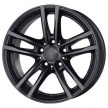 Jante ALIAJ 5X112 RIAL X10 RACING-SCHWARZ MATTLACKIERT ET47 5/112 66.5 miniatura