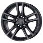 Jante ALIAJ 5X112 RIAL X10 RACING-SCHWARZ MATTLACKIERT ET52 5/112 66.5 R17 - Poza 1 miniatura