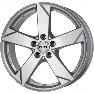 Jante ALIAJ 5X108 RIAL KODIAK POLARSILVERLBER ET40.50 5/108 63.40 R17 - Poza 1