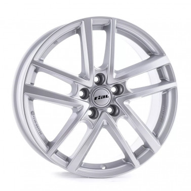 Jante ALIAJ 5X100 RIAL ASTORGA POLARSILVERLBER ET39 5/100 57.10 R18 - Poza 1