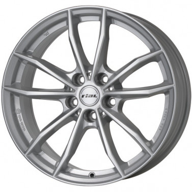 Jante ALIAJ 5X112 RIAL X12 POLAR-SILBER LACKIERT ET27 5/112 66.5 R17 - Poza 1