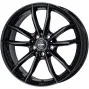 Jante ALIAJ 5X112 RIAL X12 DIAMANT-SCHWARZ GLANZLACKIERT ET51 5/112 57.1 R17 - Poza 1 miniatura