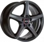 Jante ALIAJ 5X108 RONAL R41 Dull Black ET42 5/108 76 R15 - Poza 1 miniatura