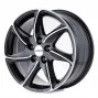 Jante ALIAJ 5X108 RONAL R51 JET BLACKACK FRONTK ET45 5/108 76.00 R18 - Poza 1 miniatura