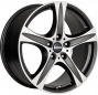 Jante ALIAJ 5X127 RONAL R55 SUV Dull Black / Polished ET38 5/127 71.6 R18 - Poza 1 miniatura