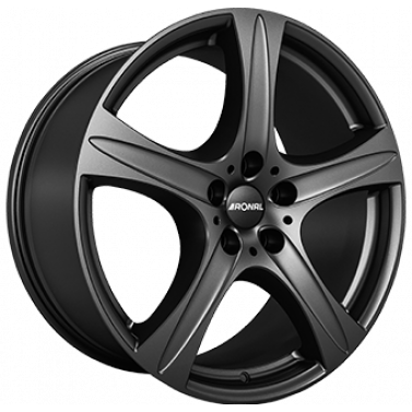 Jante ALIAJ 5X120 RONAL R55 SUV Dull Black ET50 5/120 65.1 R19 - Poza 1