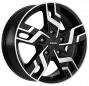 Jante ALIAJ 5X118 RONAL R64 Dull Black / Polished ET60 5/118 71.1 R17 - Poza 1 miniatura