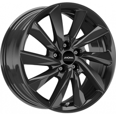 Jante ALIAJ 5X112 RONAL R70 Anthracite Dark ET54 5/112 66.5 R18 - Poza 1