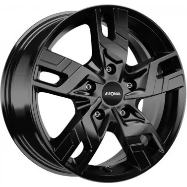 Jante ALIAJ 5X118 RONAL R64 JETBLACKACK ET60 5/118 71.15 R17 - Poza 1