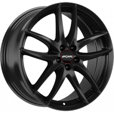 Jante ALIAJ 5X100 RONAL R46M Gloss Black ET38 5/100 68 R14 - Poza 1