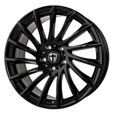 Jante ALIAJ 5X112 TOMASON TN16 BLACK PAINTED LACKIERT ET47 5/112 66.6 R17 - Poza 1