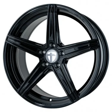 Jante ALIAJ 5X108 TOMASON TN20 NEW BLACK PAINTED LACKIERT ET45 5/108 72.6 R19 - Poza 1
