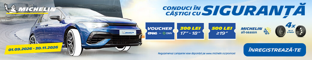 Cumpara 4 anvelope Michelin Allseason si primesti un voucher