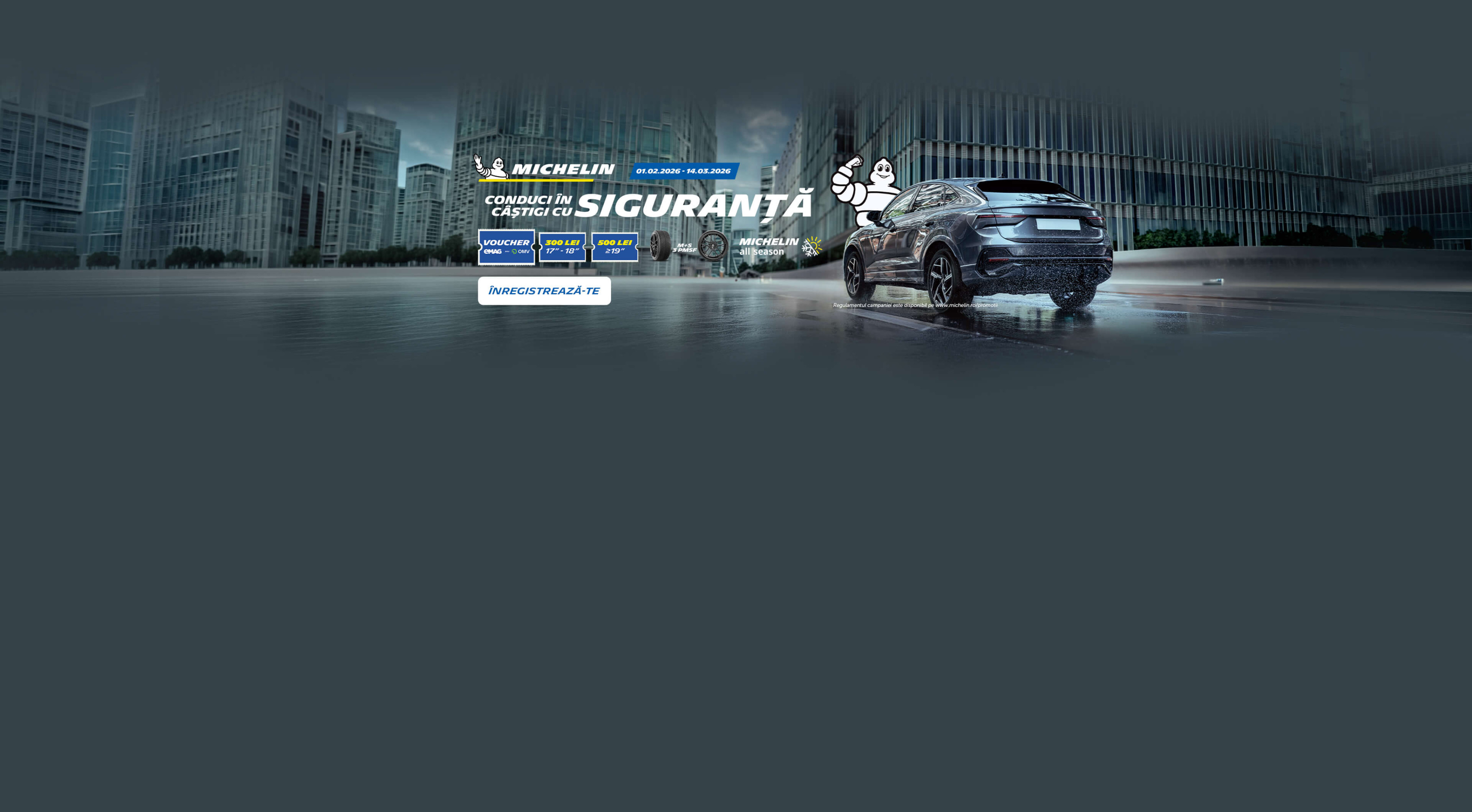 Voucher la 4 anvelope Michelin Allseason